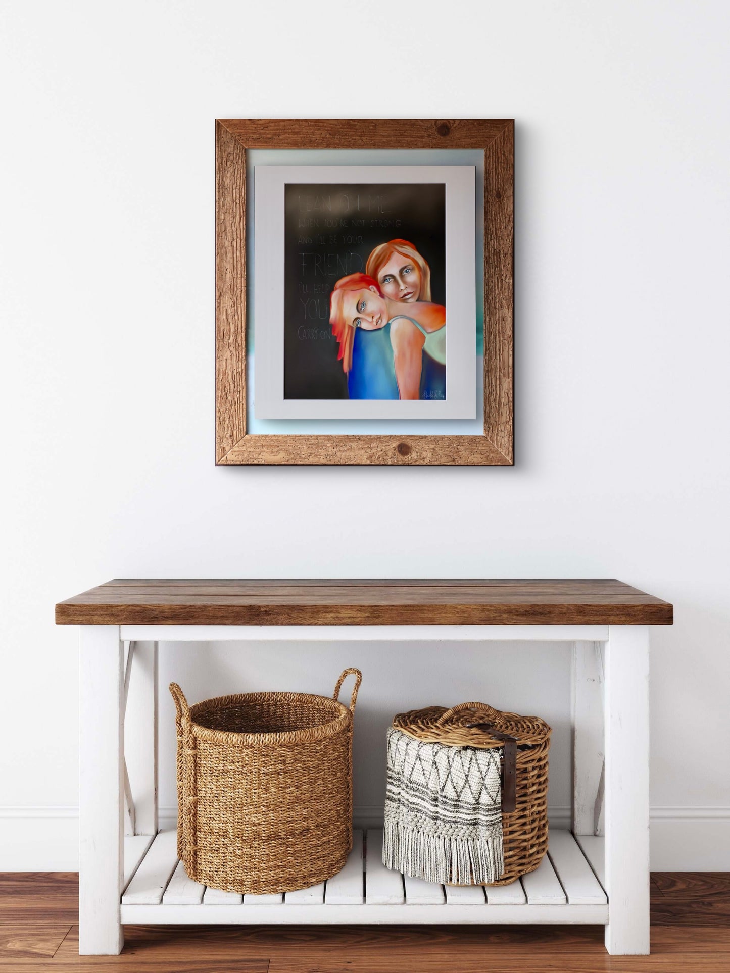 "Ich bin für dich da"